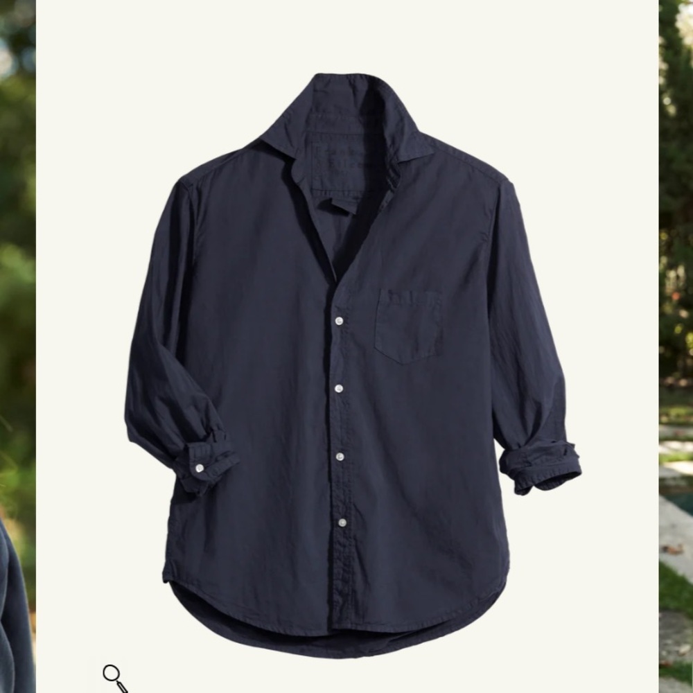 Frank and Eileen Barry
Relaxed Button-Up Shirt